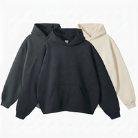 Sweat-shirts pour hommes à impression personnalisée, coton lourd, sweat-shirt décontracté surdimensionné, logo en relief, personnalisé, 500 g/m², 400 g/m², 350 g/m², sweat-shirts unisexes