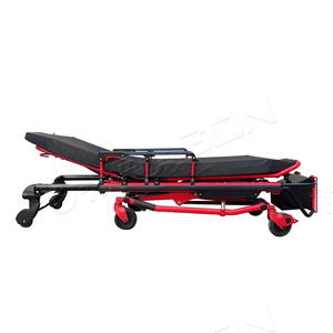 공장 직접 전기 자동 적재 구급차 전기 들것 환자 수송 들것 트롤리 - Product Image 5