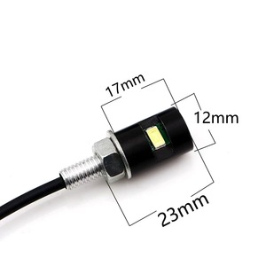 Светодиодный фонарь YD LED <span class=keywords><strong>Bolt</strong></span> Light для мотоцикла, 12В, ярко-белый SMD, 12мм, 17мм, 23мм, с винтовым креплением, для подсветки номерного знака мотоцикла - Product Image 4