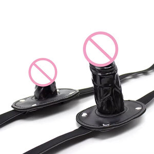 Tapón Bucal SM, Tapón Bucal de Silicona Negra para Masturbación Femenina, Juguetes Sexuales para Mujeres - Product Image 1