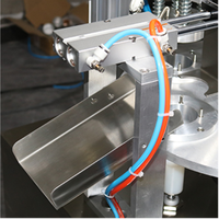 Machine de scellage thermique rotative semi-automatique électrique Hongyi HY1030 pour gobelets de jus alimentaires, emballage en feuille d'acier inoxydable 304, 50 mm