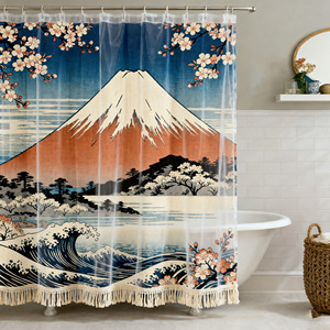 Tela Decorativa de Fondo con Estilo Chino Antiguo, Disponible en Varios Tamaños <span class=keywords><strong>y</strong></span> Diseños Según Personalización. - Product Image 3