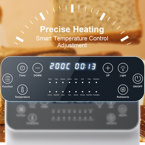 Lò Nướng Bánh Mỳ Kỹ Thuật Số Dung Tích 15L 1700W Chất Lượng Cao Nồi Chiên Điện - Product Image 3