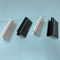 Porte-étiquette de prix en PVC transparent, bande adhésive pour données, porte-étiquette de rayon pour supermarché, accessoire d'aménagement de magasin de détail