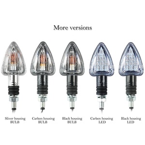 <span class=keywords><strong>Clignotant</strong></span> <span class=keywords><strong>moto</strong></span> universel 21W à boîtier argenté, homologué E, fixation M8 – Vente flash - Product Image 6