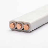 Câble plat multiconducteur gainé BVVB 2x1,5 2x2,5 3x1,5 3x2,5 mm² Câble d'alimentation rigide en cuivre à conducteurs parallèles jumeaux