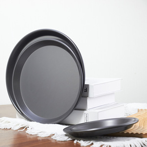 Pizza Pan Aluminum Alloy Round 12 Inch Nonstick Oven Safe For Pizza Cold Noodles Steamed Cake - Product Image 3
