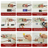 Kit de démarrage de programmation IoT pour l'éducation STEM complet ESP32 - Édition avancée pour l'utilisation scolaire, kits de cartes de développement