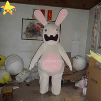Costume de mascotte Funtoys CE Lapin Cretin pour adultes