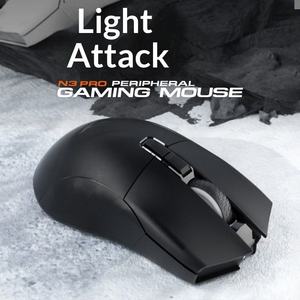 ดาร์โมชาร์ค <span class=keywords><strong>N3</strong></span> PRO 8K ไตรโหมดเมาส์สำหรับเล่นเกมไร้สาย PAW3395 26000 DPI Realtek 500mAh 125 ชมสำหรับพีซีอีสปอร์ต - Product Image 5