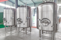 Réservoir à bière brillant en acier inoxydable de 1000 L pour pub