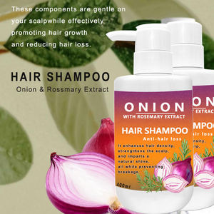 Champú Natural de Cebolla con Extracto de Romero 400ml, Fortalece el Cuero Cabelludo, Engrosa el Cabello y Reduce la Rotura - Product Image 2
