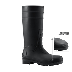 Venta al por mayor de <span class=keywords><strong>Botas</strong></span> de lluvia de seguridad de PVC con punta de acero para los hombres para la construcción agricultura <span class=keywords><strong>campo</strong></span> petrolífero minería mina <span class=keywords><strong>trabajo</strong></span> de fábrica - Product Image 5