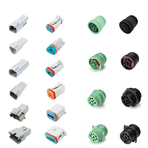 Conector automotriz <span class=keywords><strong>DT</strong></span> Series 2, 3, 4, 6, 8, 12 Pines, resistente al agua, macho y hembra, Kit de conector <span class=keywords><strong>DT</strong></span>, gran oferta - Product Image 2