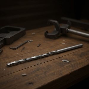 Broca cilíndrica Fervi de la serie Extra Long, 100 mm de longitud, para perforación de precisión en metal y madera - Product Image 2