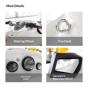 Bateau à moteur à grande vitesse en fibre de verre pour deux personnes, 4 temps, faible consommation de carburant, <span class=keywords><strong>jet</strong></span> <span class=keywords><strong>ski</strong></span> pour sports nautiques, utilisation en plein air - Product Image 3
