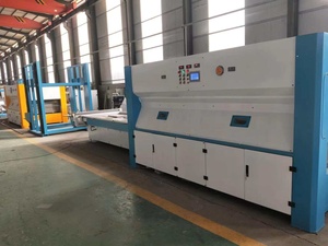 Presse à membrane sous vide multifonctionnelle pour film <span class=keywords><strong>PVC</strong></span>, utilisée pour le revêtement et le laminage des portes d'armoires, dotée de composants PLC automatiques - Product Image 6