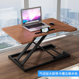 Banco de trabajo de oficina de pie, nuevo estilo, marco de acero, ajuste de posición múltiple, soporte de elevación de ordenador, <span class=keywords><strong>escritorio</strong></span> de oficina de pie - Product Image 6