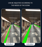 Projecteur laser d'avertissement de sécurité industrielle, lampe laser linéaire haute intensité pour usines et entrepôts