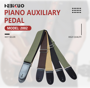 Preço de fábrica Comprimento ajustável Pure Cotton <span class=keywords><strong>Guitar</strong></span> <span class=keywords><strong>Strap</strong></span> Comprimento máximo 140cm Fits All Guitars - Product Image 6