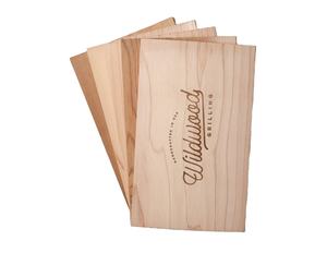 JUNJI Kit de démarrage avec 5 planches à griller en cèdre pour <span class=keywords><strong>papa</strong></span> BBQ Grill Saumon Planking Cooking-Gift - Product Image 1