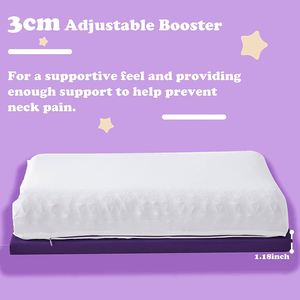 100% Elastic Grid Ergonomic Supportive Neck Pillow for Hot Sleepers with Breathable Pillow Hand Washable - Product Image 6