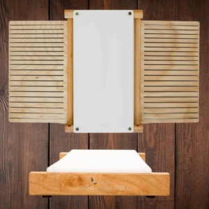 Trancheuse à pain <span class=keywords><strong>de</strong></span> qualité supérieure, idéale pour <span class=keywords><strong>le</strong></span> pain fait maison ou <span class=keywords><strong>le</strong></span> pain acheté en boulangerie, trancheuse à pain manuelle en bambou - Product Image 6