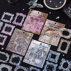 Yuxian neuesten Design Shell Licht rahmen Design Pet Deco Aufkleber 10 Stück in - Product Image 1