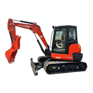 รถขุดดิน6Ton ไฮดรอลิก KX165คูโบต้ารถขุดดินขนาดเล็กจากญี่ปุ่น Kx155 Kx165qc พร้อมรถแบคโฮและค้อน - Product Image 3