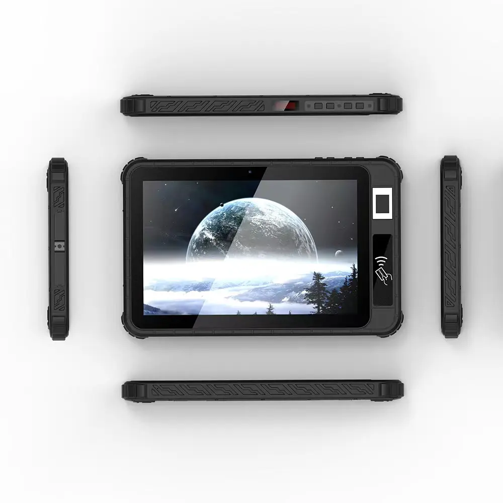 10'' Industrial Pad Android 10 Touchscreen 4G Network 10 inch IP65 Rugged Tablet with NFC Reader