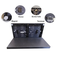 Écran d'affichage LED SMD programmable en intérieur 256x128mm RGB SMD2121 3840hz P4 Module d'écran