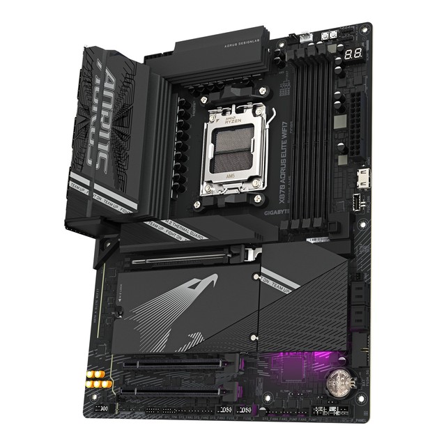 New X870 AORUS ELITE WIFI7 DDR5 ATX Gaming Motherboard AM0 X870 AM5 for Desktop Computer with 256GB Support