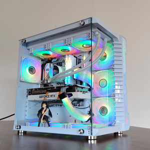 คอมพิวเตอร์ตั้งโต๊ะสำหรับเล่นเกมพีซีตั้งค่าแบบเต็มรูปแบบ I5 I7 <span class=keywords><strong>GTX2060</strong></span>เล่นเกม3060 GPU ติดตั้งได้ทั้งเครื่อง - Product Image 3