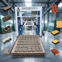 Machine à fabriquer des blocs de ciment creux QT10-15, machine de production de blocs, machine automatique de fabrication de briques