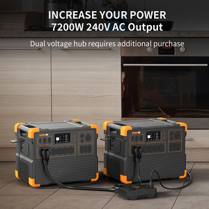 Station d'alimentation E3600LFP 3600W 3072Wh avec batterie d'extension empilable, générateurs solaires portables US - Product Image 3