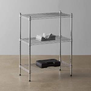 Adjustable Heavy Duty Wire Shelving with Chrome or Powder Coated Surfacetreatment - Product Image 4