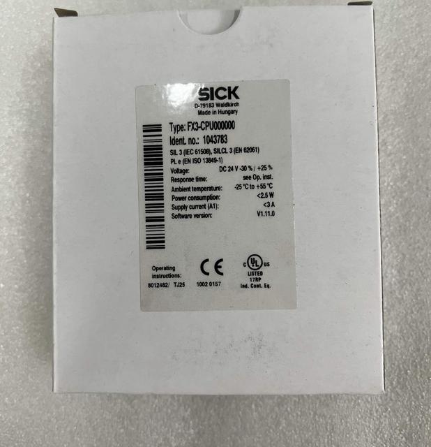 Safety Controller CPU Module FX3-CPU000000 Genuine