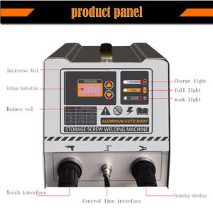 Soudeuse par points automobile pour carrosserie en aluminium/machine à souder par points spotter/machine à tirer les bosses extracteur de bosses réparation de carrosserie - Product Image 2