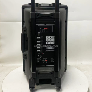 Haut-parleurs 12 pouces actifs Haut-parleurs trolley rechargeables Caisson de basses professionnel 12 pouces avec micro sans fil IFeiGift - Product Image 4