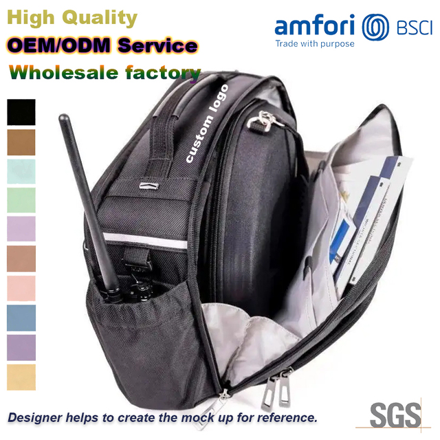 Wholesale Men Travel Headphone Bags Pilot Flight Bag Portable Waterproof Luxury Aviation Pilot Headset Carrying Bags