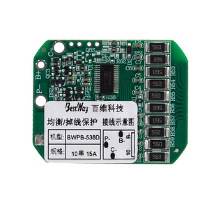 Sistema de Gestión de Baterías (<span class=keywords><strong>BMS</strong></span>) de 3.7V Li-ion <span class=keywords><strong>17S</strong></span> 20S <span class=keywords><strong>60V</strong></span> 72V 40A 45A 50A para Bicicleta Eléctrica, Placa de Circuito Impreso (PCB) de Protección de Baterías de Iones de Litio - Product Image 3
