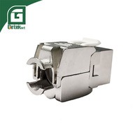 Coupleur RJ45 Cat 6 OEM GETEKnet, connecteur Keystone Jack RJ-45 femelle Cat 6a pour panneau de brassage, idéal pour les pièces de télécommunications