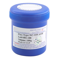 Pâte à souder BGA écologique sans nettoyage NC-559-ASM (100g/bouteille) - Flux pour le reballing et la soudure des circuits à grille de billes