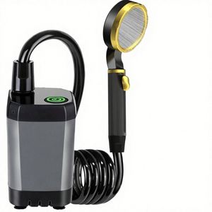 Pompe de douche électrique portable rechargeable 20L avec affichage numérique intelligent, en plastique écologique, étanche, pour camping et escalade - Product Image 3