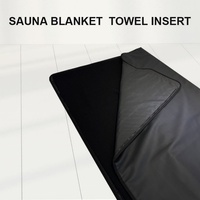Serviette de bain et de sauna en coton gaufré 100% coton, insert de couverture de sauna