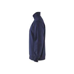 BLAKLADER - 336510488800XXXL Sudadera con cuello Azul marino-EAN 7330509352229 WORK HOODIES - Product Image 4