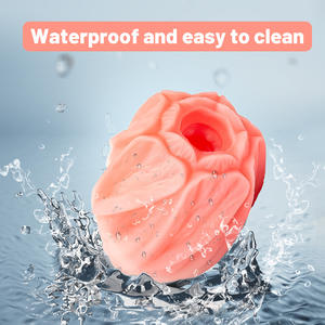 Yeni sıvı silikon mastürbasyon kupası karışık renk yarım seks bebek erkek eğlenceli mastürbasyon kupası lale yetişkin seks oyuncak erkek Masturbator - Product Image 4