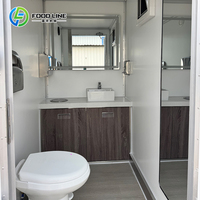 Toilettes publiques mobiles, toilettes et douches mobiles, toilettes mobiles en plastique, toilettes portables mobiles