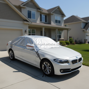 Housse de voiture imperméable toutes saisons pour berline, protection <span class=keywords><strong>pare</strong></span>-<span class=keywords><strong>brise</strong></span>, neige, <span class=keywords><strong>grêle</strong></span>, et couverture de toit ouvrant - Product Image 5