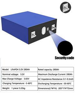 3,2 В призматические перезаряжаемые литий-ионные аккумуляторные батареи 50Ah 100Ah 105Ah 280Ah 304Ah <span class=keywords><strong>LiFePO4</strong></span> для домашнего хранения энергии - Product Image 4